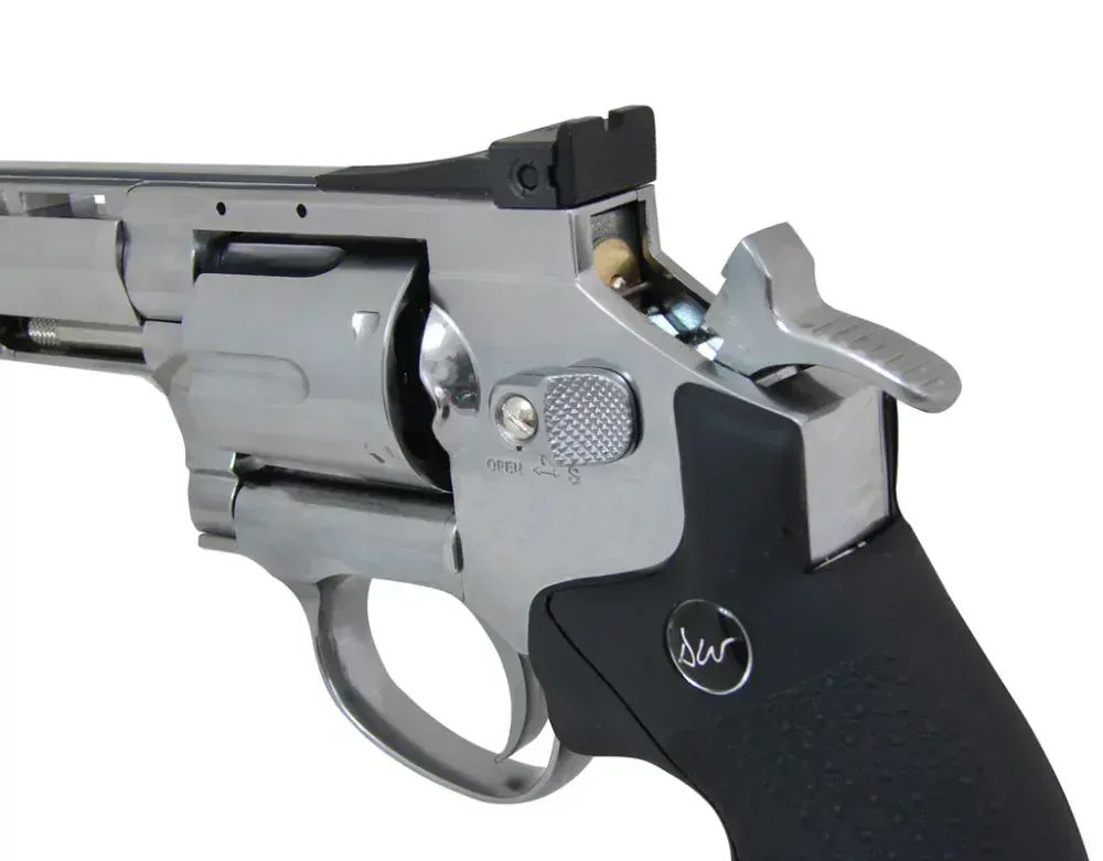 Vzduchový revolver Dan Wesson 6" na diabolky 4,5mm