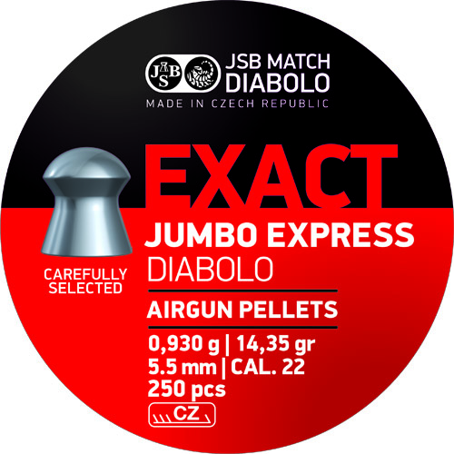 Diabolo JSB Exact Jumbo Express cal. 5,52mm 500ks