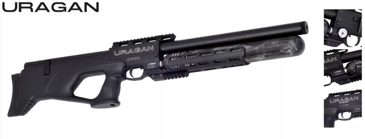 VZDUCHOVKA AIRGUN TECHNOLOGY URAGAN 6,35MM
