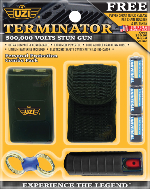 Paralyzér UZI 500.000 Volts Terminator set