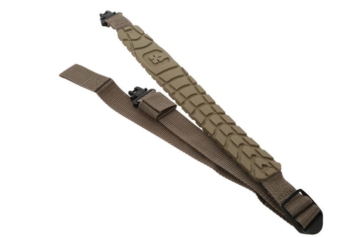 Popruh na dlhú zbraň Caldwell Max Grip Slim Sling FDE