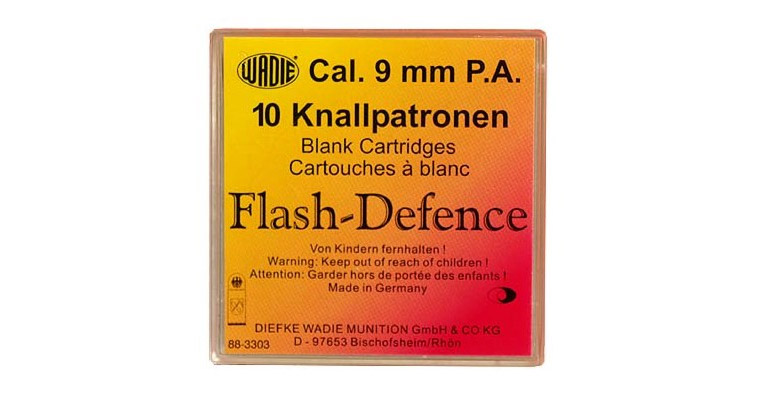 Flash Defence náboj - 9mm pistoľový 10ks