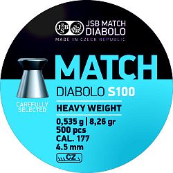 Diabolo JSB Match S100 cal. 4,50mm
