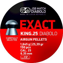 Diabolo JSB Exact King cal. 6,35mm /150ks/