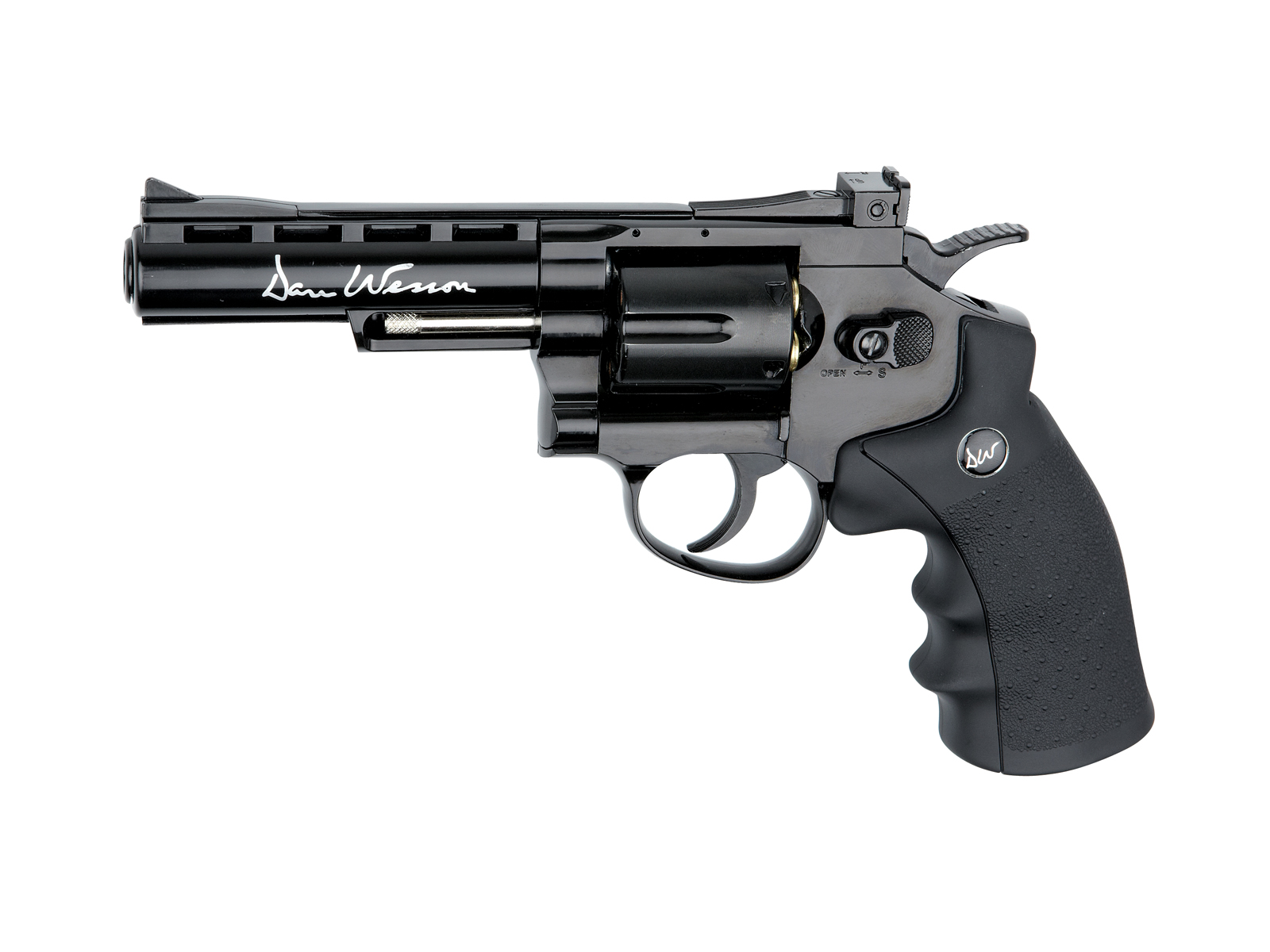 Vzduchový revolver Dan Wesson 4" cal. 4,5 mm