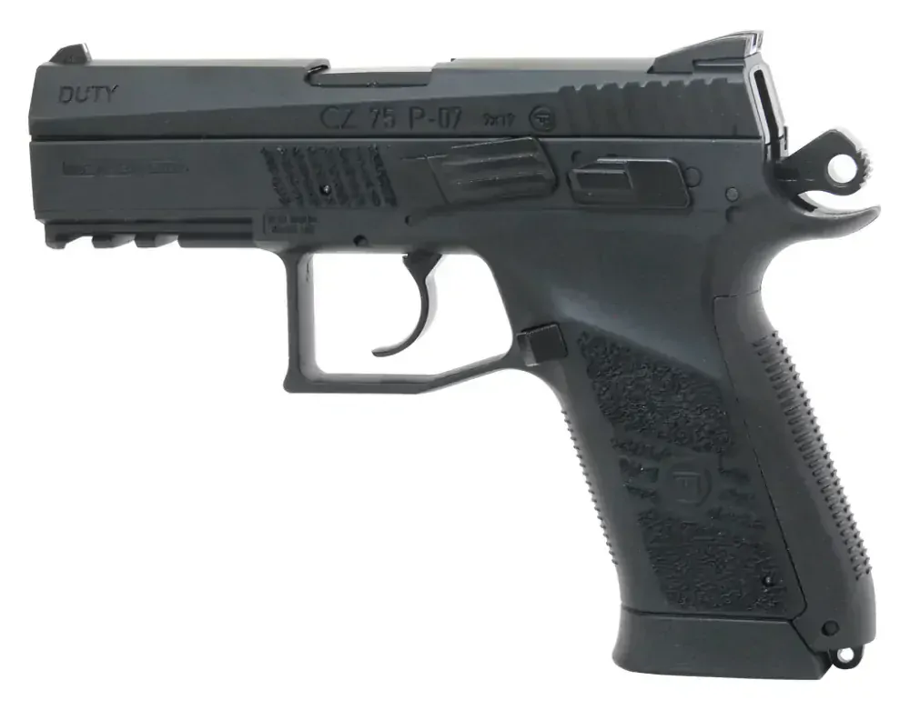 Výhodná sada - Vzduchová pištoľ CZ-75 P-07 Duty Blow Back+++