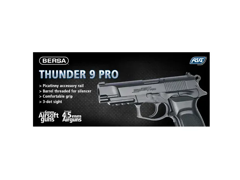 Vzduchová pištoľ BERSA THUNDER 9 PRO
