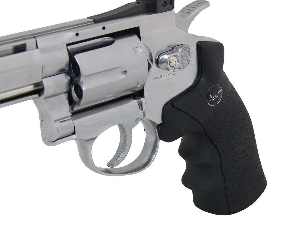 Vzduchový revolver Dan Wesson 6" cal. 4,5 mm