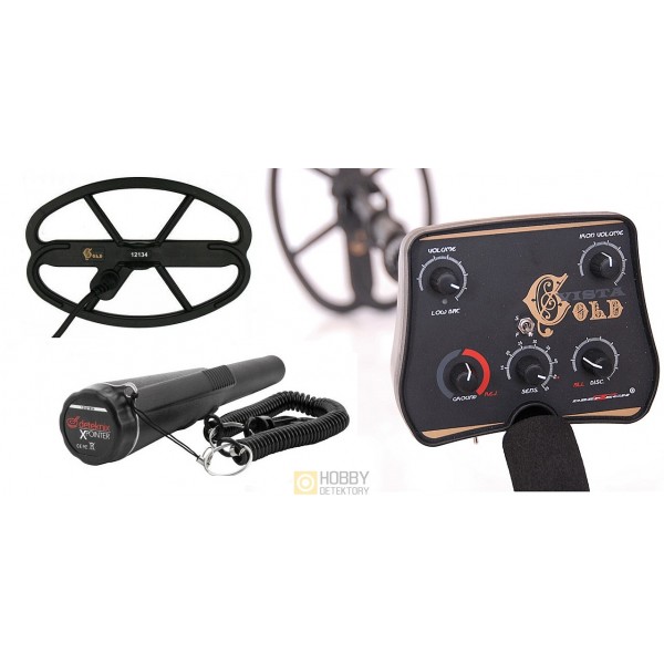 Deeptech Vista Gold - Super Set 2 Sondy + XPOINTER
