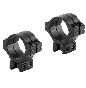Dvojdielna nízka montáž BKL 304-L-MB 11mm prstenec 30mm