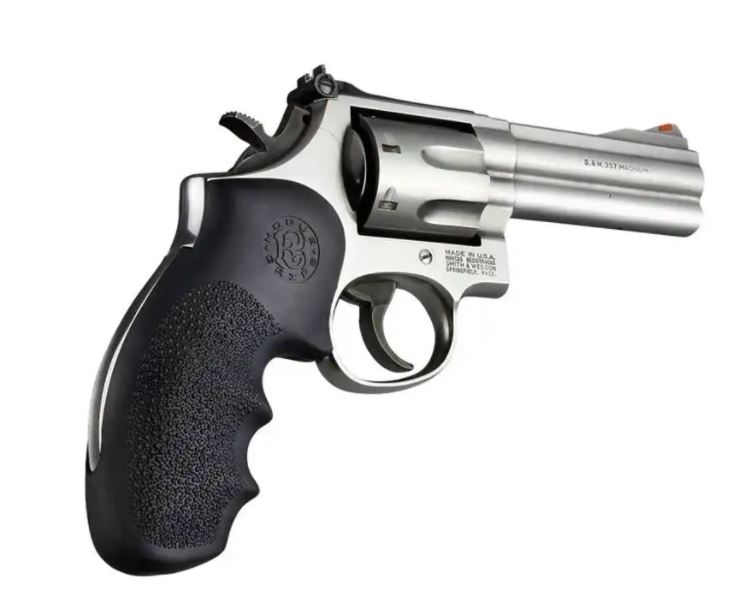 Pažbičky Hogue Smith & Wesson K/L ROUNDBUTT rám čierna