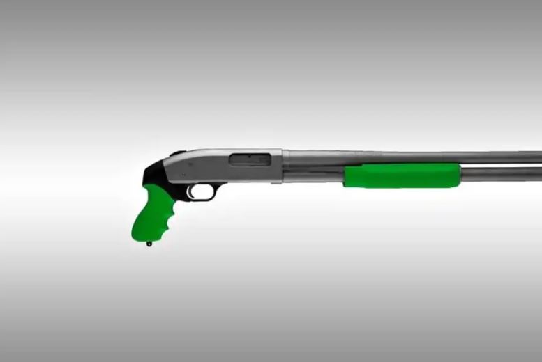 HOGUE SET MOSSBERG 500/590 ZOMBIE GREEN