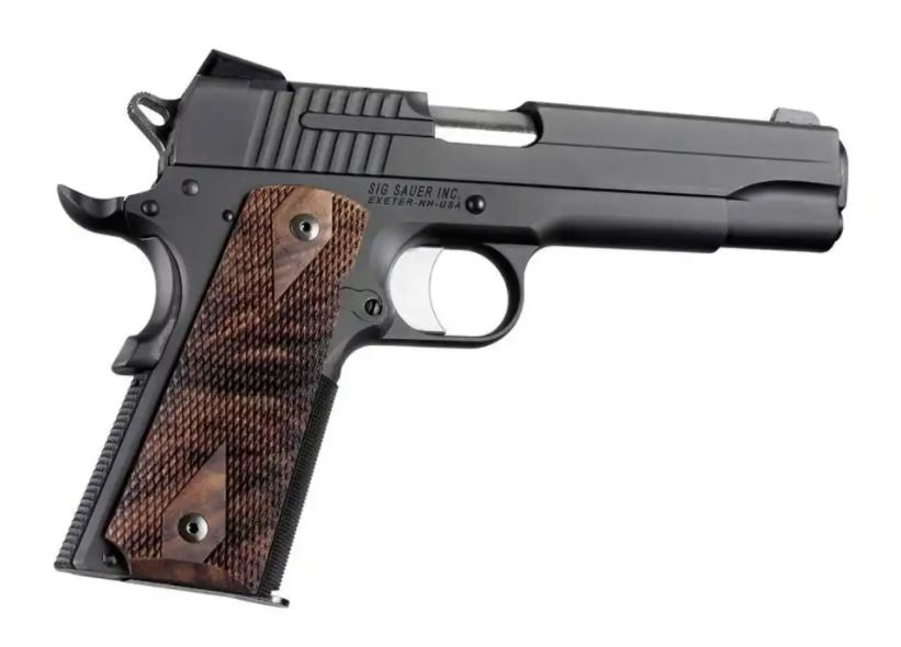 HOGUE pažbičky 1911 GOVT. Cocobolo zdrsnené