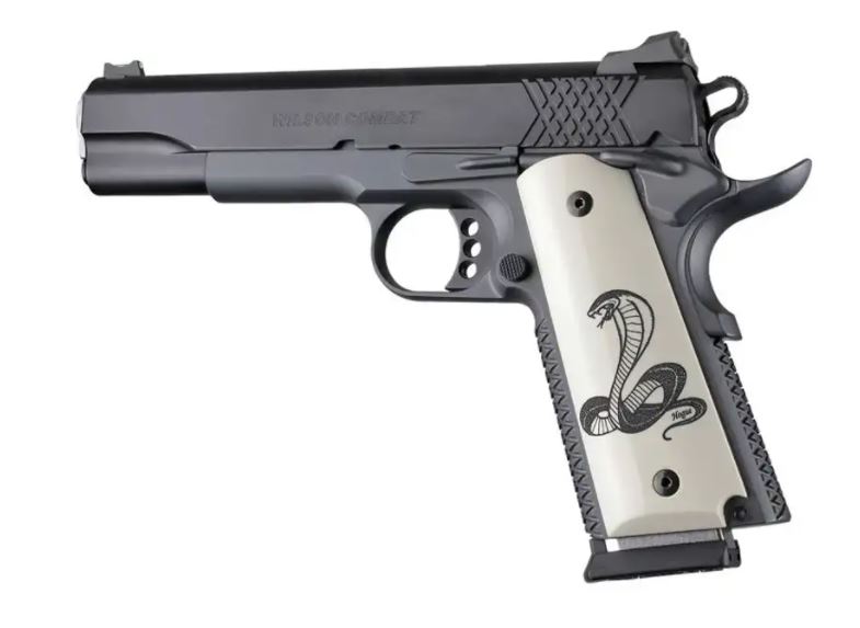 HOGUE pažbičky 1911 GOVT. KOBRA "MARION COBRETTI"