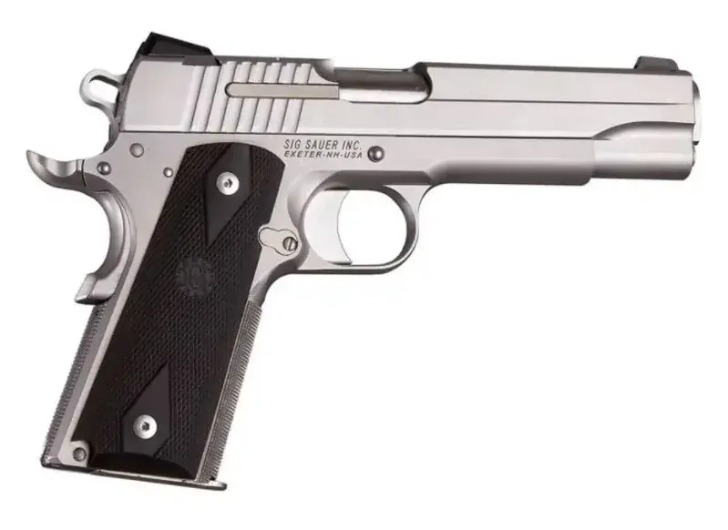HOGUE pažbičky 1911 GOVT. čierna diamant