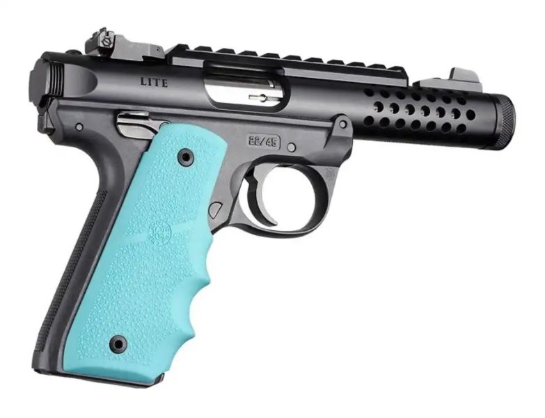 HOGUE pažbičky RUGER 22/45 MK IV aqua