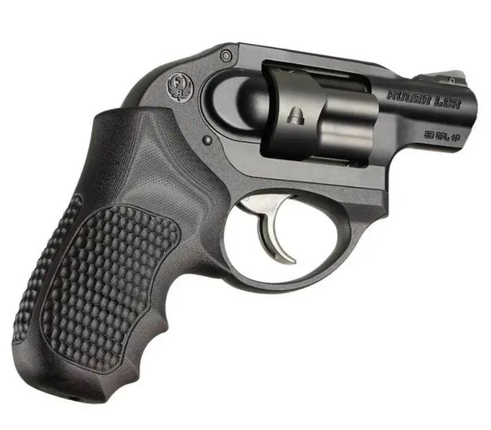 HOGUE pažbičky RUGER LCR/LCRX G10 PIRANHA čierne