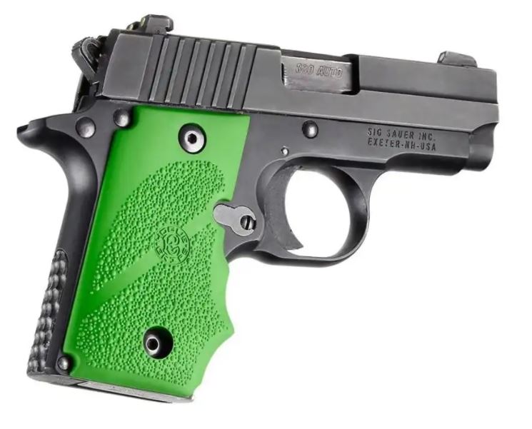 HOGUE pažbičky SIG SAUER P238 zombie green