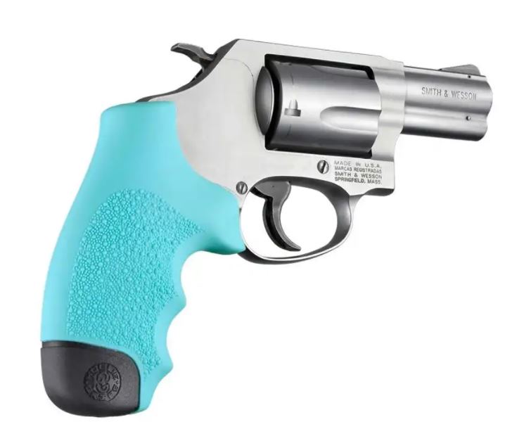 HOGUE pažbičky SMITH & WESSON J RÁM AQUA