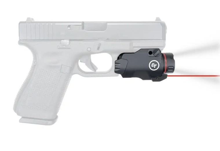 Svietidlo Crimson Trace CMR-207 Rail Master universal pistol s červeným laserom