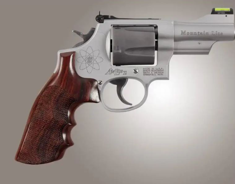 Pažbičky Hogue Smith & Wesson K/L ROUND BUTT COCOBOLO