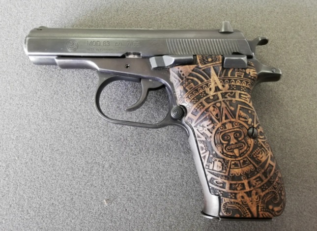 Pažbičky KSD CZ 82/83 "MaYaN" orech