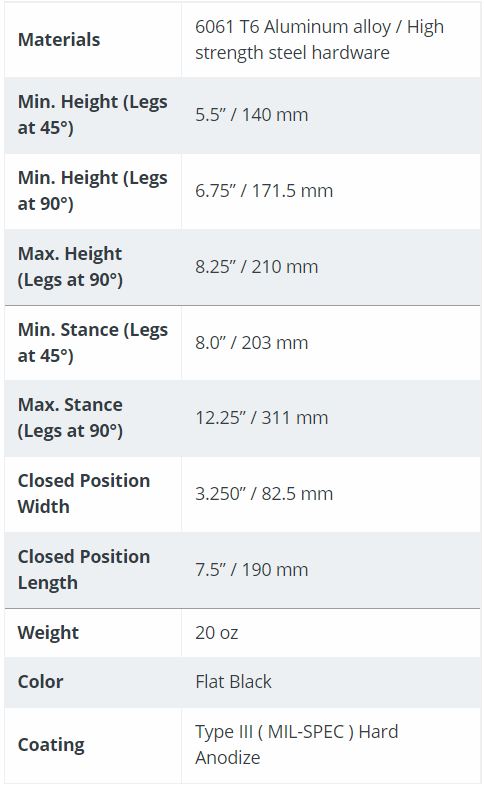 BIPOD ACCU-TAC BR-4 G2