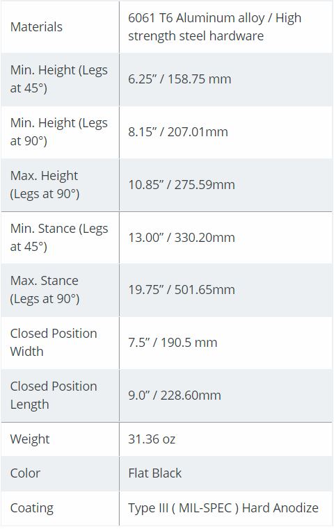 Bipod ACCU-TAC FC-5 G2
