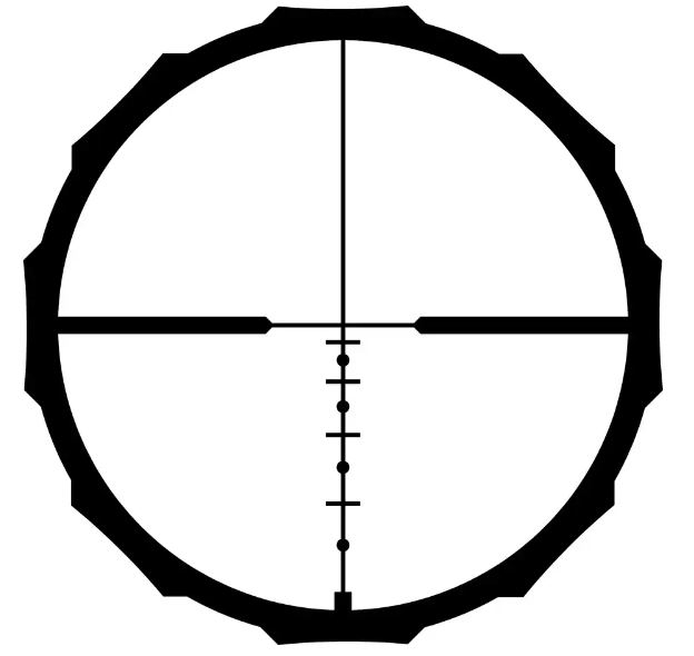 Pištoľový puškohľad Crimson Trace Hardline 4-16x42 BDC Carbine .223/5,56