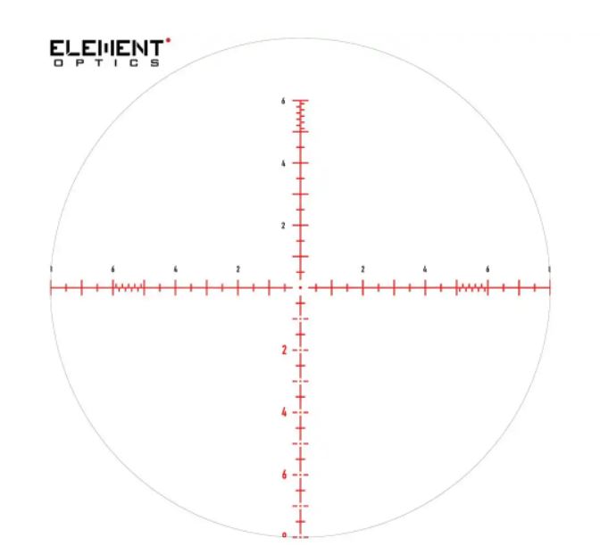 Puškohľad ELEMENT OPTICS TITAN 5-25X56 FFP EHR-1C MOA