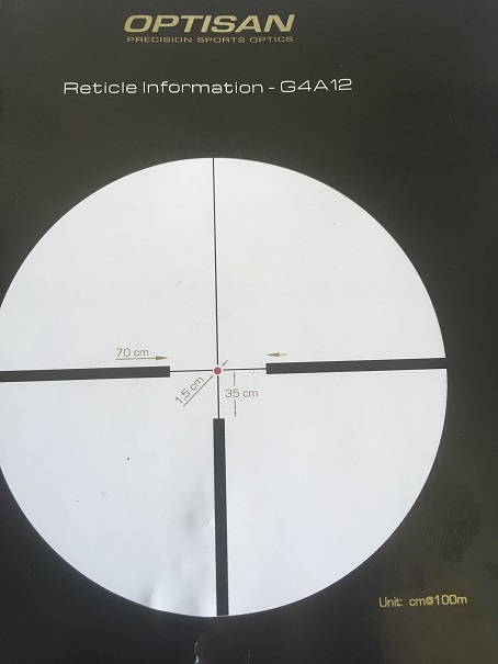 Puškohľad Optisan EVE 4-16X44PI (MIL-G4AI12X)