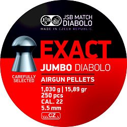 Diabolo JSB Exact Jumbo cal. 5,52mm 500ks