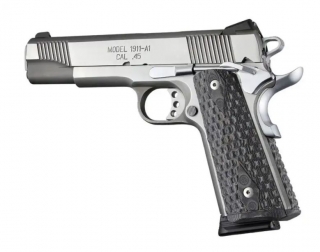HOGUE pažbičky 1911 GOVT. G10 CHAIN LINK KIT ČIERNA
