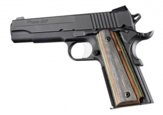 HOGUE pažbičky 1911 GOVT. Lamo Camo hladká