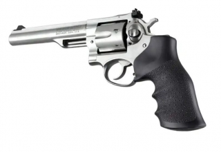 HOGUE pažbičky RUGER GP100 s vybraním pre prsty čierne