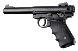 HOGUE pažbičky RUGER MK IV "SPORT" čierna s vybraním pre prsty