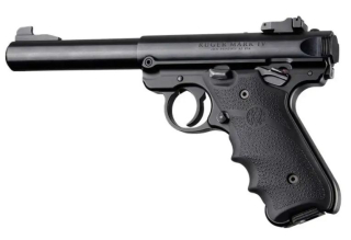 HOGUE pažbičky RUGER MK IV čierne, s vybraním pre prsty