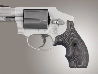 HOGUE pažbičky SMITH & WESSON J rám G10 šedá