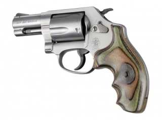 HOGUE pažbičky SMITH & WESSON J rám G10 šedá