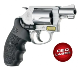 HOGUE pažbičky SMITH & WESSON J RÁM ROUND BUTT LASER ČIERNA