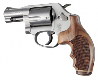 HOGUE pažbičky SMITH & WESSON J rám Pau Ferro dlhé zdrsnené