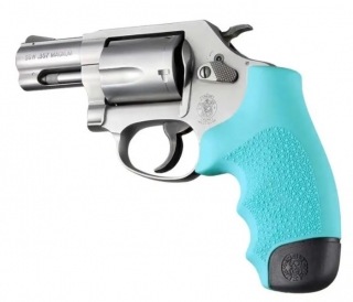 HOGUE pažbičky SMITH & WESSON J RÁM AQUA
