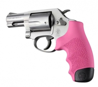 HOGUE pažbičky SMITH & WESSON J RÁM RUŽOVÁ
