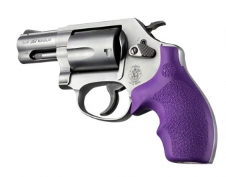 Pažbičky Hogue Smith & Wesson J RÁM ULTRA COMPACT FIALOVÁ