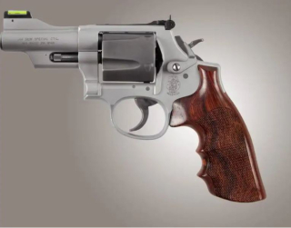 Pažbičky Hogue Smith & Wesson K/L ROUND BUTT COCOBOLO